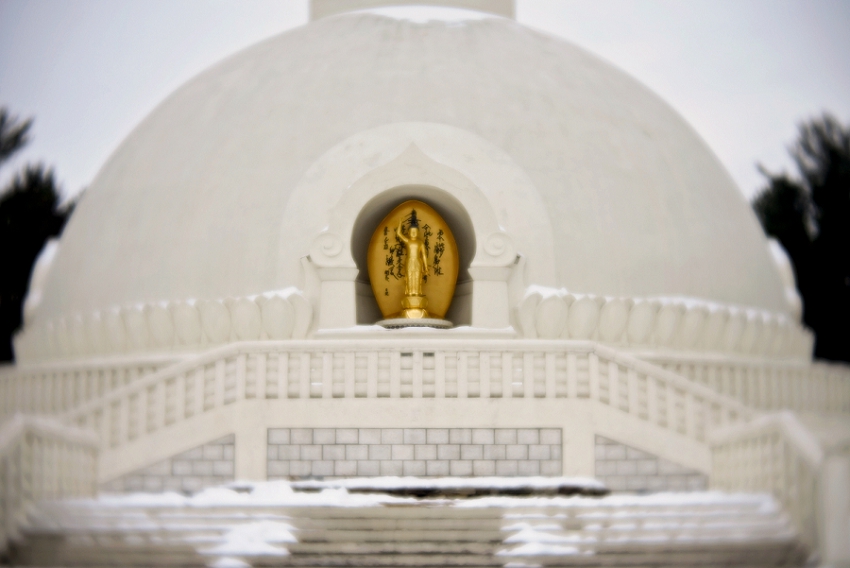 The New England Peace Pagoda, Leverett MA